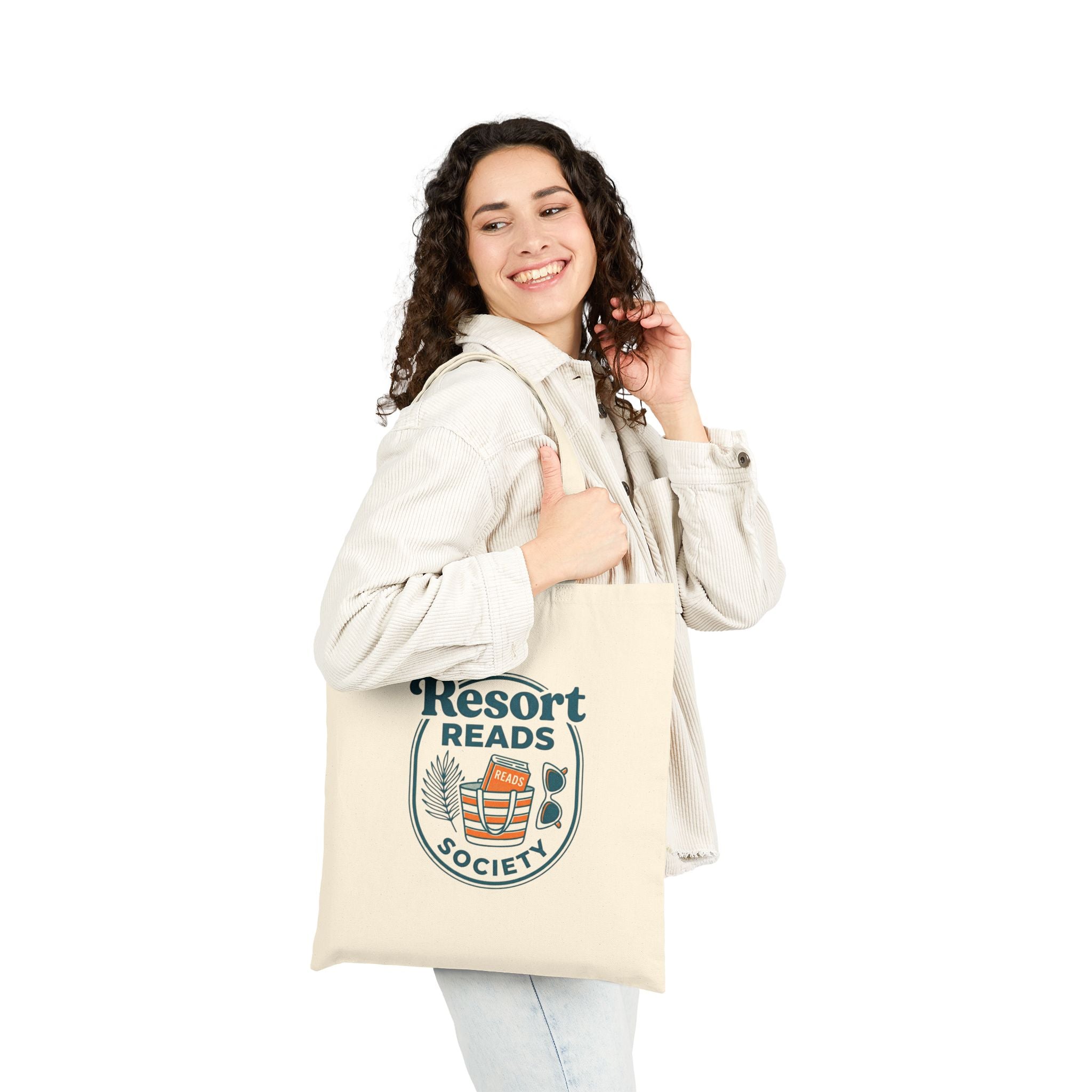 Resort Reads Society Tote | Book Girl Summer, Beach Reading Aesthetic